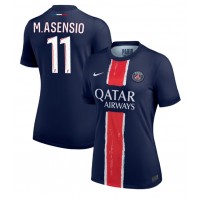 Camisa de time de futebol Paris Saint-Germain Marco Asensio #11 Replicas 1º Equipamento Feminina 2024-25 Manga Curta